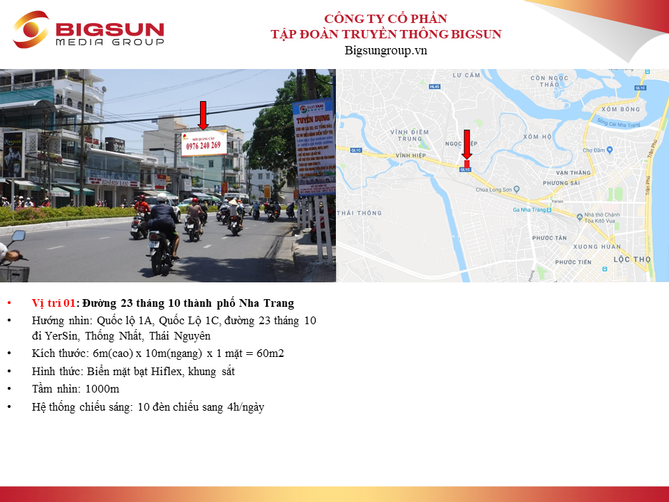 Nha Trang : Đường 23 tháng 10 thành phố Nha Trang