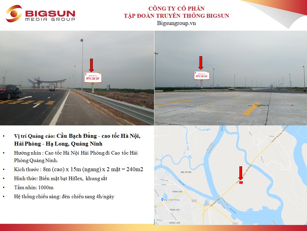 Quảng Ninh : Cầu Bạch Đằng - cao tốc Hà Nội, Hải Phòng - Hạ Long, Quảng Ninh 