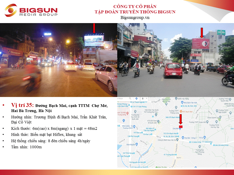 Đường Bạch Mai, cạnh TTTM Chợ Mơ, Hai Bà Trưng, Hà Nội
